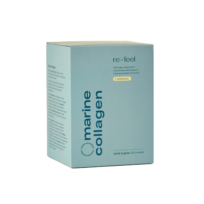 Морской коллаген в стиках с Ванилью ReFeel